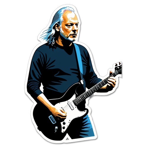 David Gilmour: Legend of the Guitar – Obrazy, Které Vás Okouzlí!