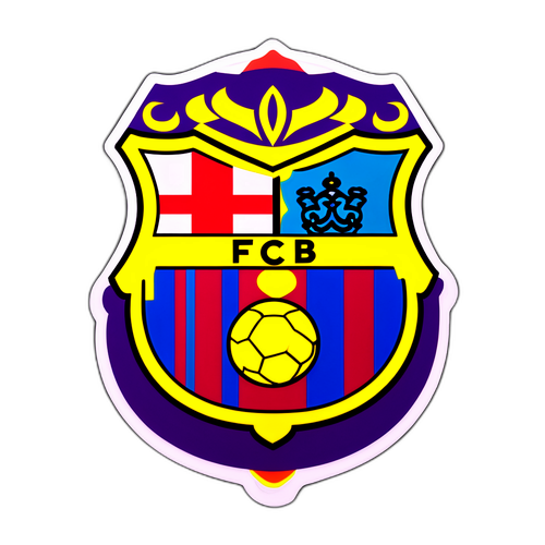 Sticker ya Barcelona