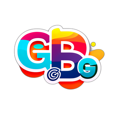 Minimalistische moderne GS Aufkleber