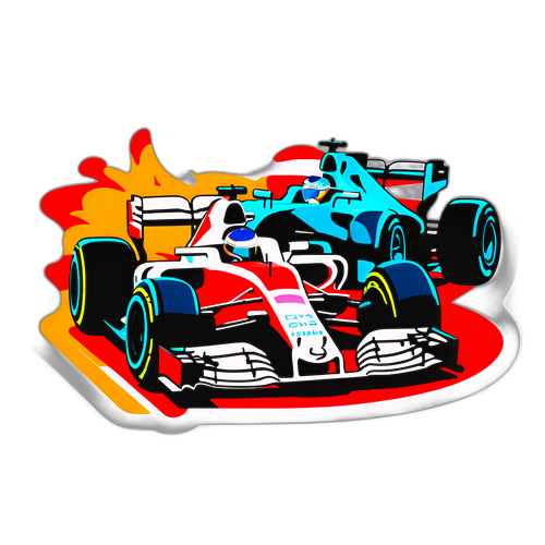 Excitement van de Formule 1 Race