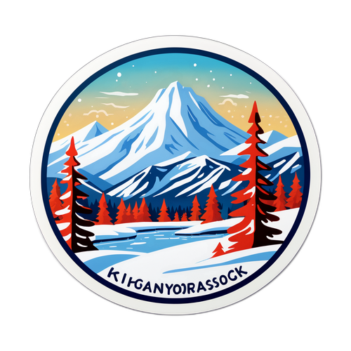 Снежные пейзажи Красноярска