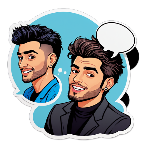 Les Résponses Hilarantes de Zayn et Liam : L'Amitié Illustrée en Comic!