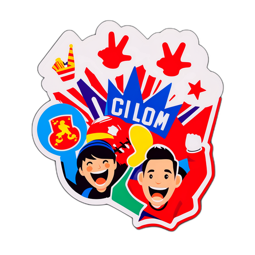 Những chiếc sticker thể hiện sự cuồng nhiệt của người hâm mộ bóng đá