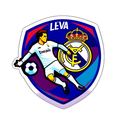 Levante - Real Madrid Rivalisering Sticker