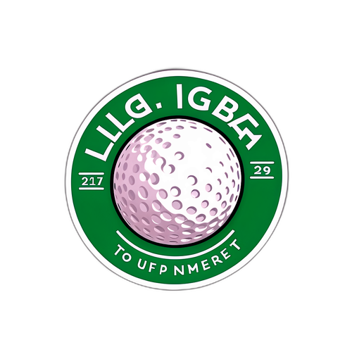 LPGA高爾夫比賽貼紙