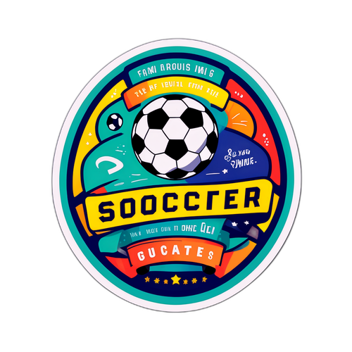 Fotball Sitater Sticker