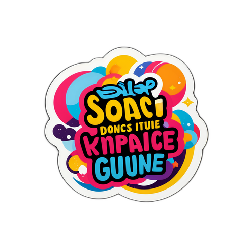 Un autocollant inspirant par Gérard Kadoche