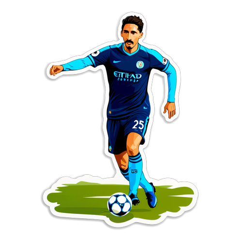 Sticker dedicat carierei lui Jesus Navas