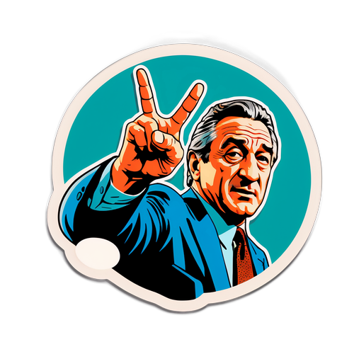 Robert De Niro ikonikus gesztusa