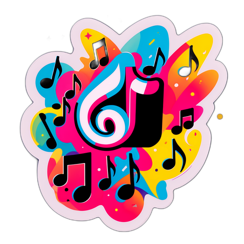 Adesivo Vibra con TikTok