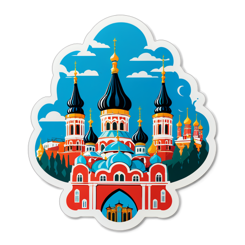 Sticker simbolic cu Kazan