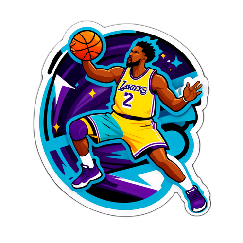 Diseño de una etiqueta de baloncesto