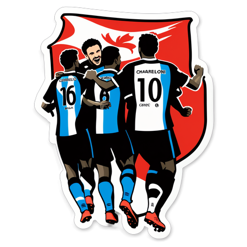 Émotion Ancrée dans le Cœur : Vivez la Passion du Match Standard - Charleroi !