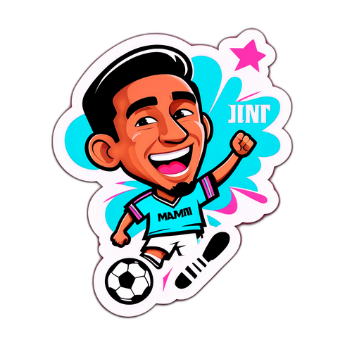 Fan piłkarski Inter Miami
