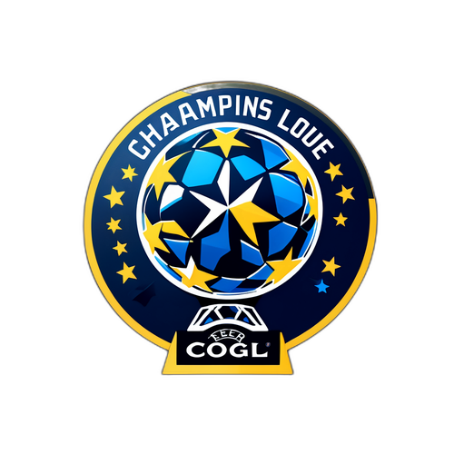 Champions League Logo 2026 Sticker