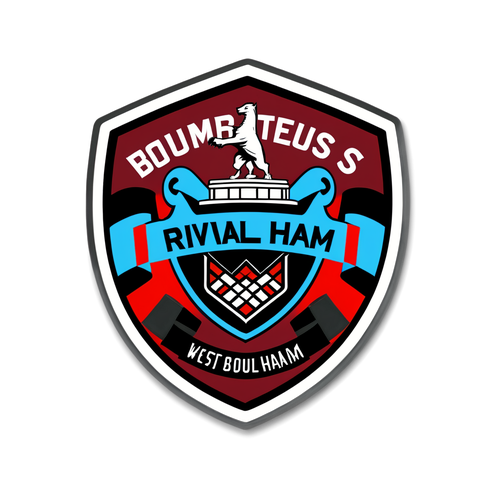 Diseño del sticker para Bournemouth vs West Ham