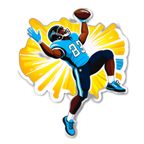Motivational Sticker of DJ Moore's Spectacular Catch
