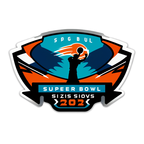 Design inspiré par les équipes du Super Bowl 2025