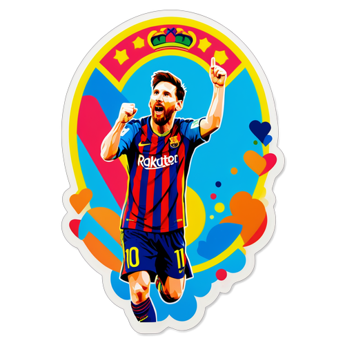 Messi ikonikus gólöröme vicces kiegészítőkkel