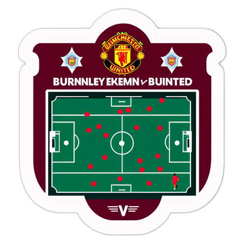 Ενεργητικό αυτοκόλλητο για 'Μπέρνλι εναντίον Μάντσεστερ Γιουνάιτεντ'