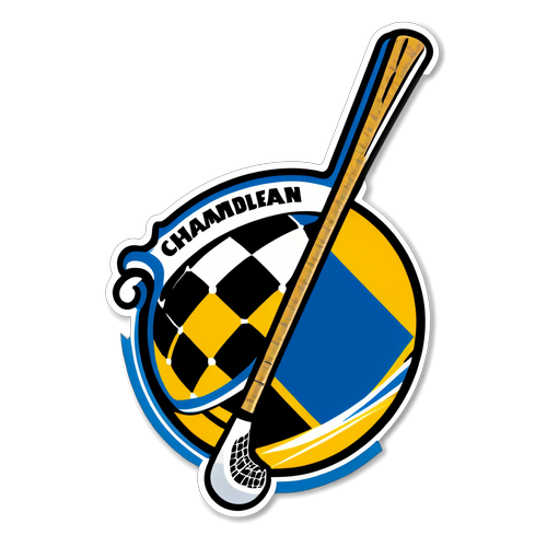 Inomhus Floorball Klistermärke: VM-final Sverige vs Finland