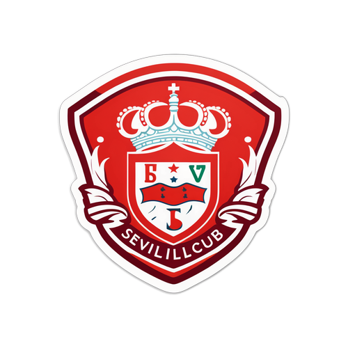 Sticker ya Kihistoria ya Klabu ya Sevilla