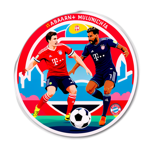 Pemandangan Pergaduhan Bola Sepak Bayern Munich vs Arsenal