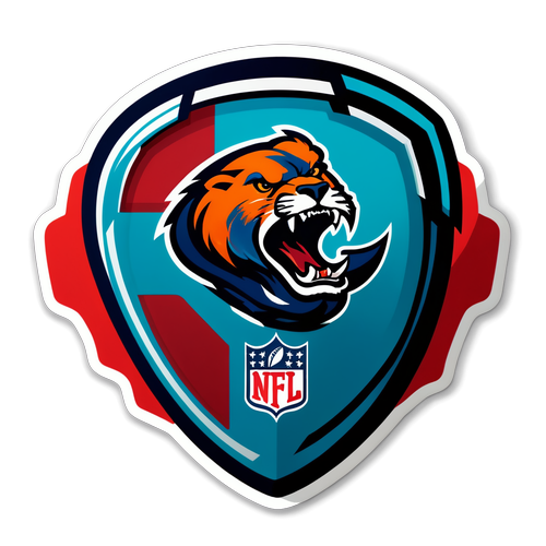 Sticker Énergie NFL