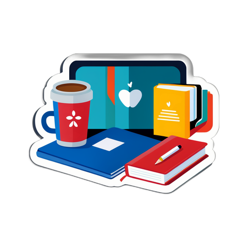 Kreative Darstellung von Bildungsurlaub