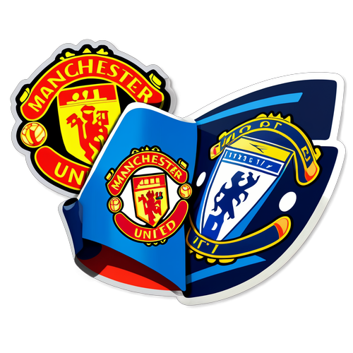 Rivalitas Abadi: Sticker Menakjubkan yang Menggabungkan Logo Porto dan Manchester United!