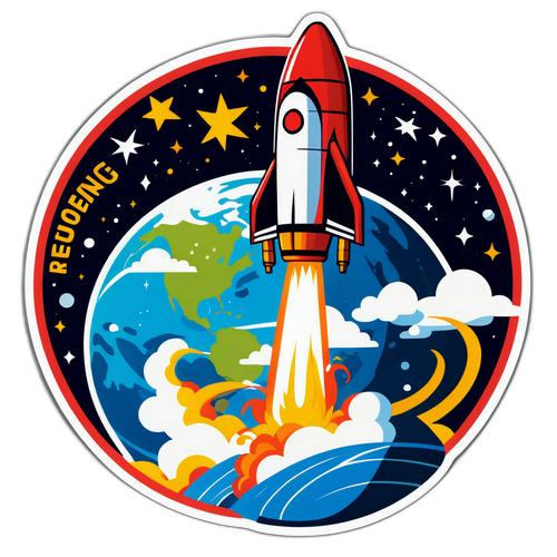 Powracająca Chińska Rakieta obok Ziemi