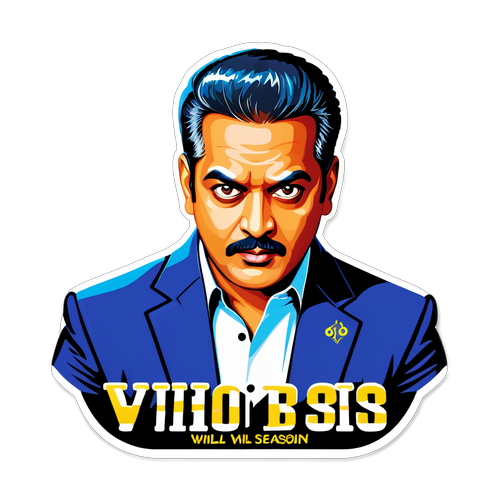 Sticker Merayakan Bigg Boss Tamil Musim 8