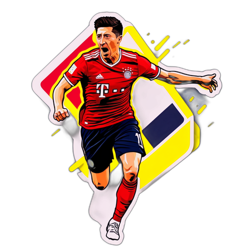 रॉबर्ट लेवानडॉव्स्की एक्शन में