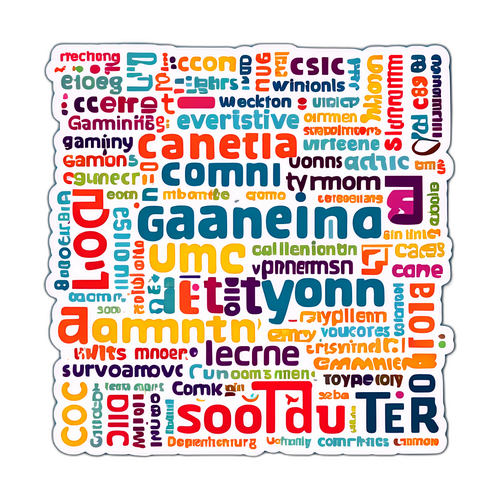 वर्डल शब्द कला स्टिकर