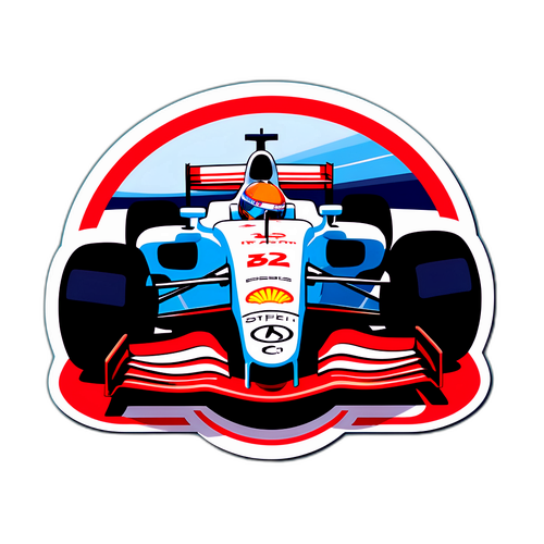 F1 Yarış Pisti Stickerı