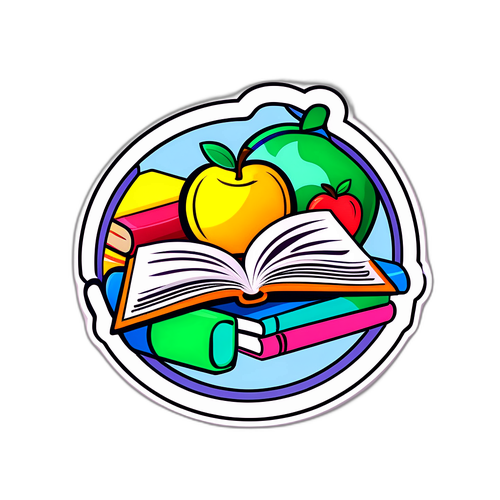 Sticker de ayuda escolar ANSES