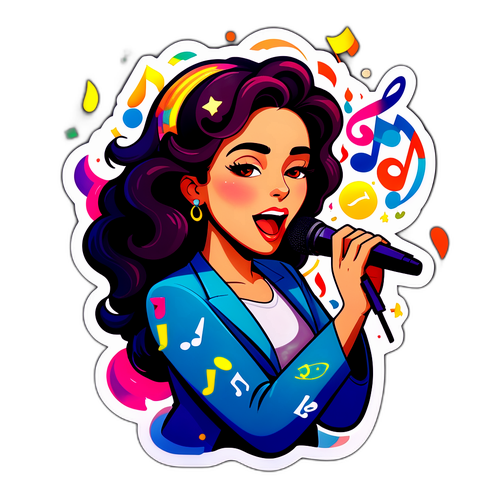 ייצוג אמנותי של קונן אלל בשירה על הבמה