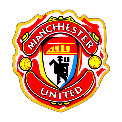 สติกเกอร์ชัยชนะของแมนเชสเตอร์ยูไนเต็ด