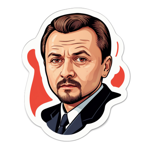Наклейка с Гошей Куценко в популярной роли