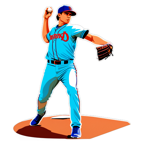 Tarik Skubal Pitching Action Sticker