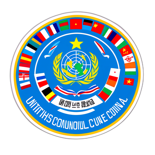 联合国安全理事会投票情景贴纸