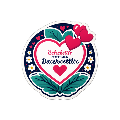 Sticker "Bachelorette Česká Republika"