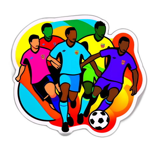 Abstract Teamwork i Fotball