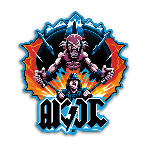 Navrh na koncert AC/DC v Praze 2025