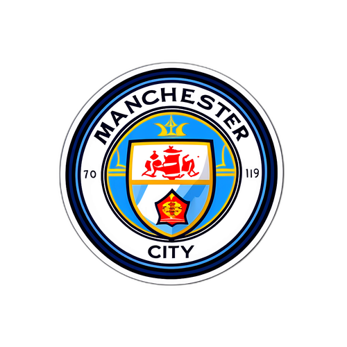 Sticker ya Manchester City