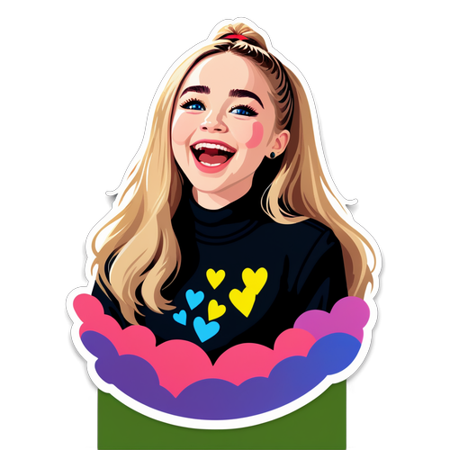 Hauska tarra Sabrina Carpenterista