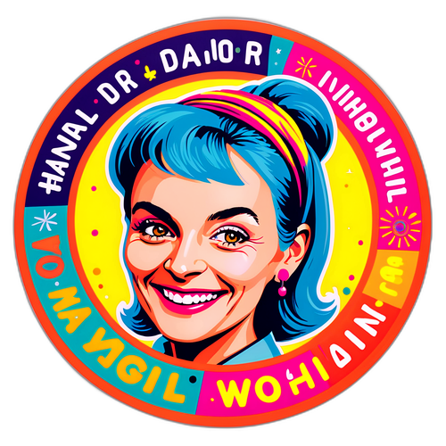 Fröhliches Porträt von Dagmar Wöhrl