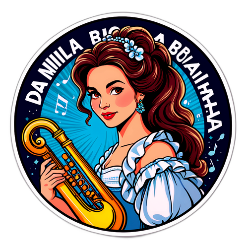 Samolepka s Danielou Brzobohatou