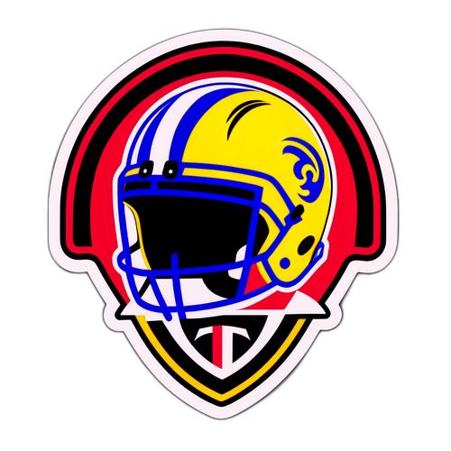 Stiker Helm Bola Sepak Parma dan Jersi Milan