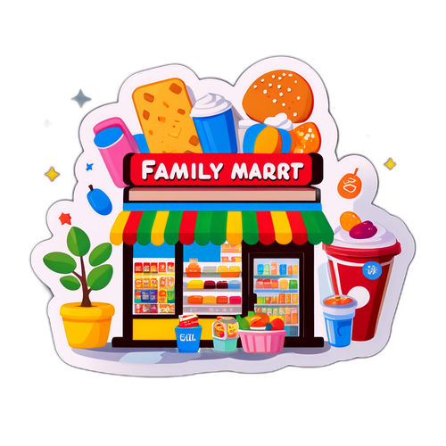 FamilyMart商店主題貼紙